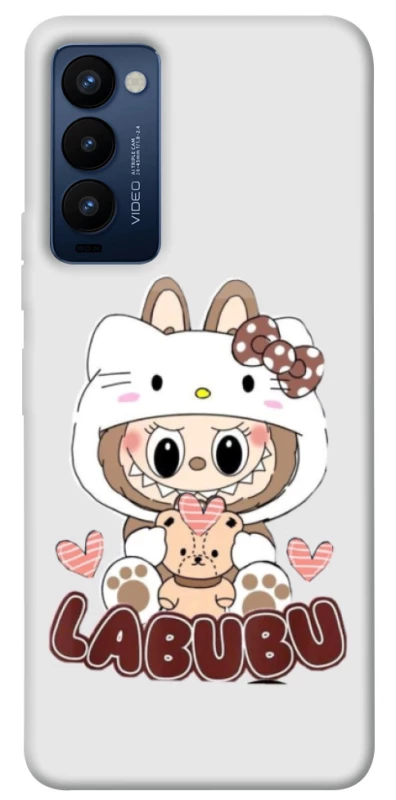 Чохол на TECNO Camon 18 Hello Kitty Labubu фото 1 з 1