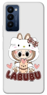 Чохол на TECNO Camon 18 Hello Kitty Labubu фото 1 з 1