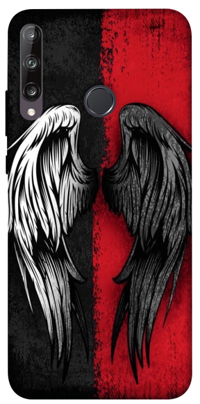 Чехол на Huawei P40 Lite E Angel and Devil фото 1 из 1