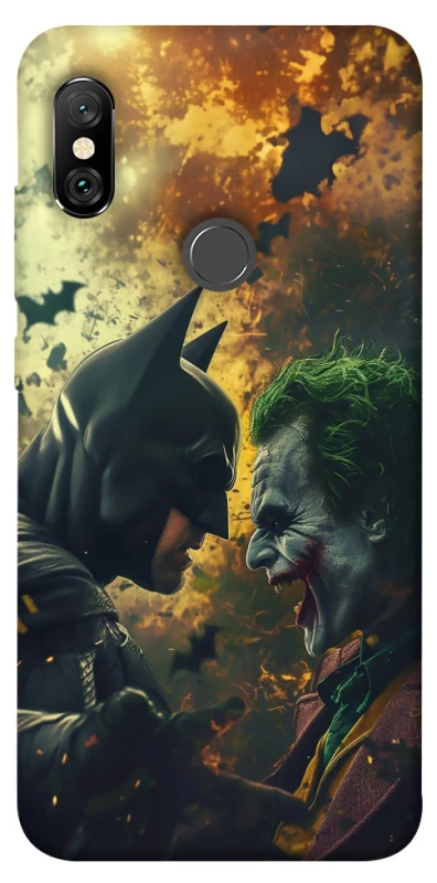 Чохол на Xiaomi Redmi Note 6 Pro Batman and the Joker фото 1 з 1