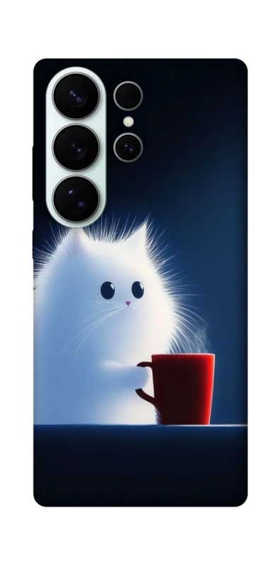 Чохол на Samsung Galaxy S26 Pro Чохол кіт з кавою фото 1 з 1