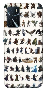 Чехол на Oppo A16s / A16 Character Selection фото 1 из 1