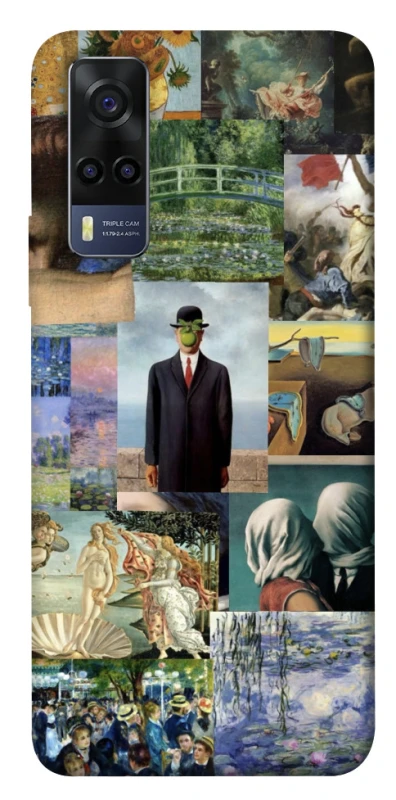 Чохол на Vivo Y53s Art collage ver.4 фото 1 з 1
