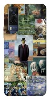 Чехол на Vivo Y53s Art collage ver.4 фото 1 из 1
