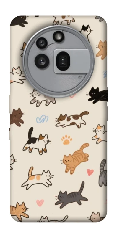 Чехол на Nothing Phone (3a) Pro Cat style ver.2 фото 1 из 1