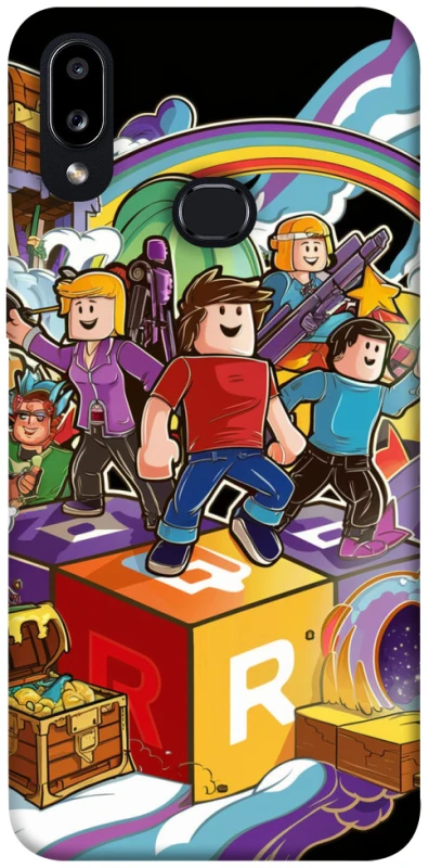 Чохол на Samsung Galaxy A10s Roblox family фото 1 з 1