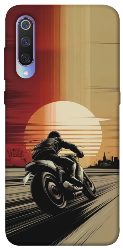 Чехол на Xiaomi Mi 9 Motorcycle фото 1 из 1