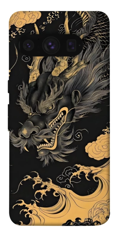 Чехол на Google Pixel 8 Pro gold dragon фото 1 из 1
