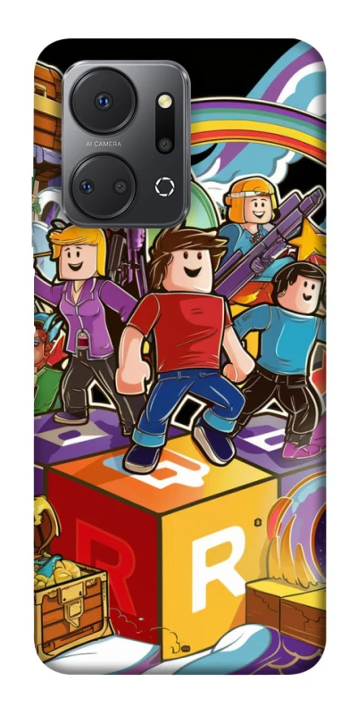 Чохол на Huawei Honor X7a Roblox family фото 1 з 1