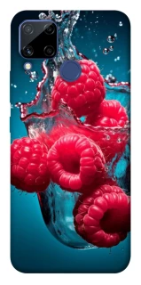 Чехол на Realme C15 Малинка в воде фото 1 из 1