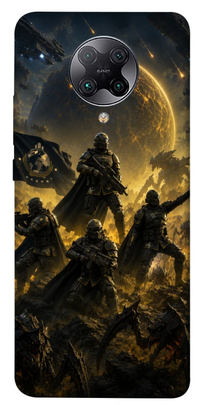 Чохол на Xiaomi Redmi K30 Pro / Poco F2 Pro HELLDIVERS ver.2 фото 1 з 1