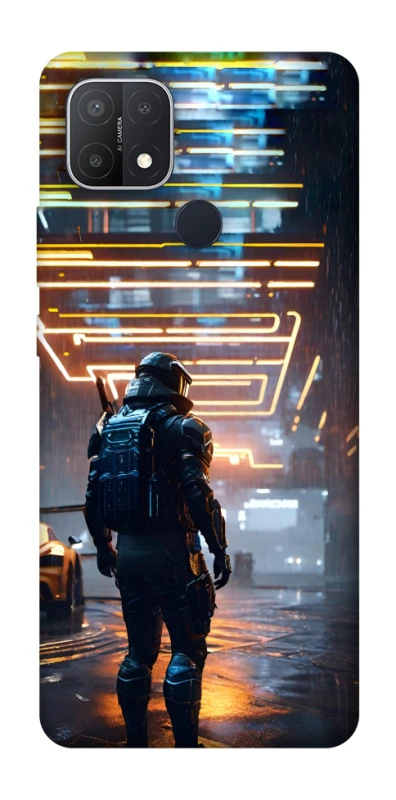 Чохол на Oppo A15s / A15 Cyber character фото 1 з 1