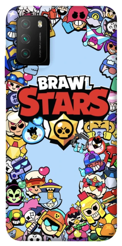Чехол на Xiaomi Poco M3 Brawl Stars ver.2 фото 1 из 1