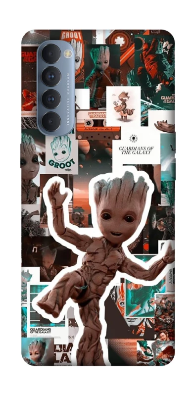 Чехол на Oppo Reno 4 Pro Mini Groot v2 фото 1 из 1