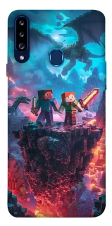 Чохол на Samsung Galaxy A20s Minecraft v3 фото 1 з 1