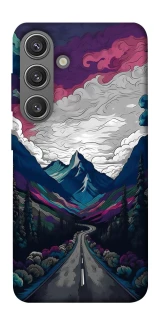 Чехол на Samsung Galaxy S24+ Нарисованные горы фото 1 из 1