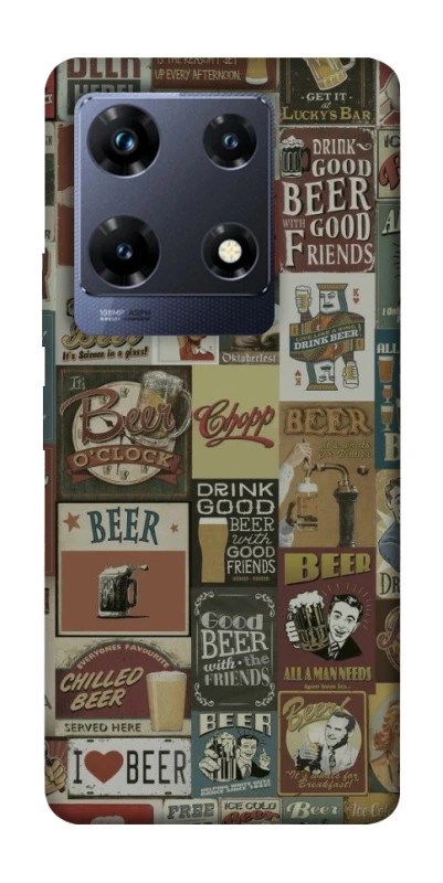 Чохол на Infinix Note 30 Pro Retro collage ver.1 фото 1 з 1