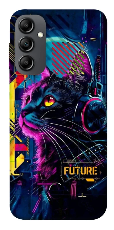 Чохол на Samsung Galaxy A14 4G/5G Cyber Cat v2 фото 1 з 1