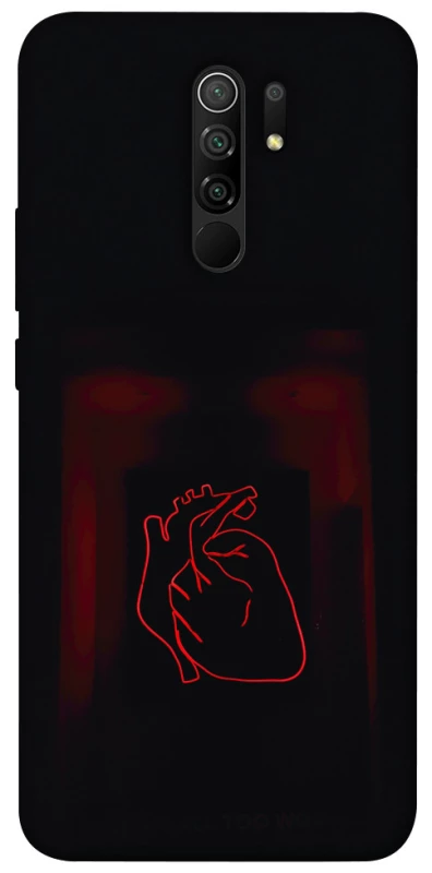 Чехол на Xiaomi Redmi 9 Красное сердце фото 1 из 1