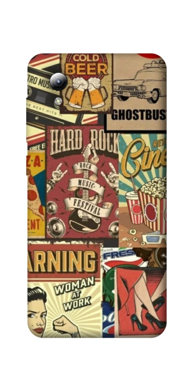 Чохол на ZTE Blade A3 (2019) Retro collage ver.2 фото 1 з 1