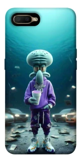 Чохол на OPPO A5 / A3S / AX5 / R15-NEO Сквідвард фото 1 з 1