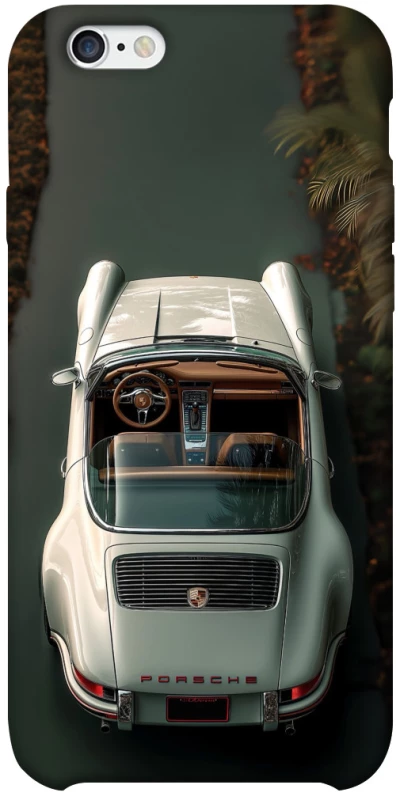 Чохол на Apple iPhone 6/6s plus (5.5") White porsche фото 1 з 1