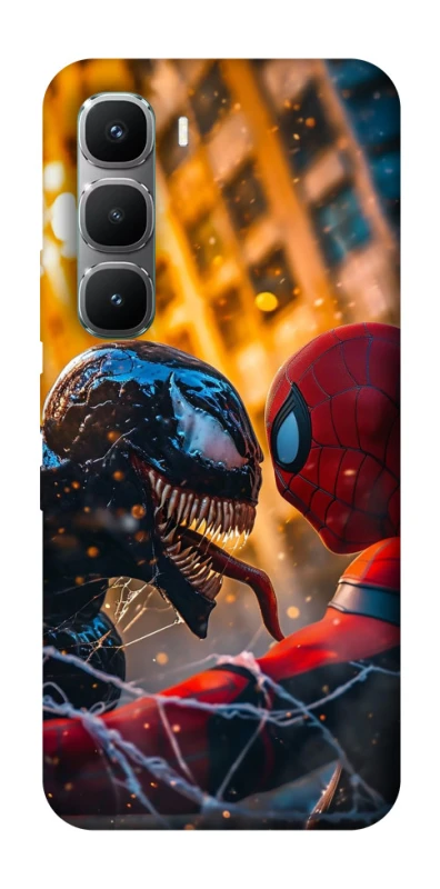 Чохол на Infinix Hot 60 Pro Venom vs Spiderman фото 1 з 1