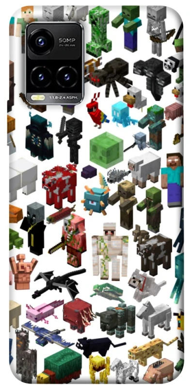 Чохол на Vivo Y21 / Y33s Minecraft v4 фото 1 з 1