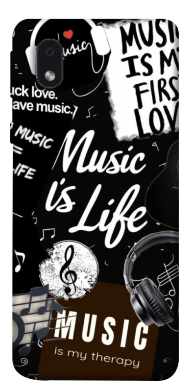 Чехол на Samsung Galaxy M01 Core / A01 Core Music is Life фото 1 из 1