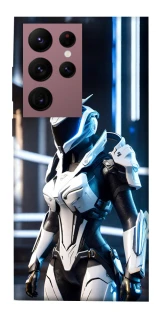 Чохол на Samsung Galaxy S22 Ultra Cyber space girl ver.6 фото 1 з 1