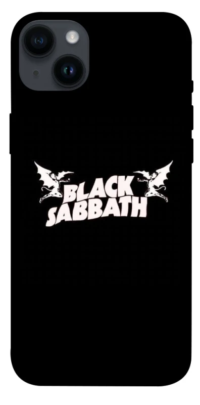 Чехол на Apple iPhone 14 Plus (6.7") Black Sabbath logo ver.2 фото 1 из 1