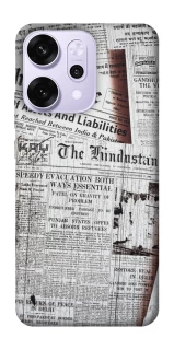 Чехол на Oppo Reno 14 Pro Газеты фото 1 из 1