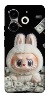 Чохол на TECNO Pova 6 Neo (LI6) Dollar Labubu фото 1 з 1