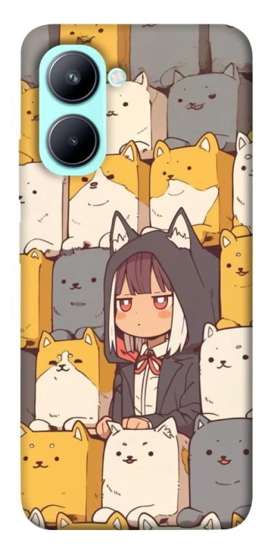 Чохол на Realme C33 Like a cat фото 1 з 1