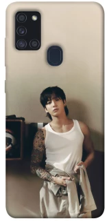 Чехол на Samsung Galaxy A21s Jungkook v2 - BTS фото 1 из 1