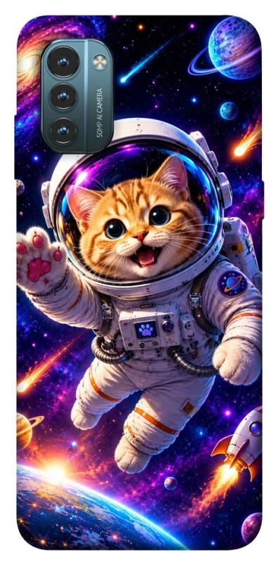 Чехол на Nokia G21 Space Cat фото 1 из 1