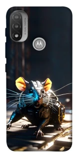 Чохол на Motorola Moto E20 Cyber rat фото 1 з 1