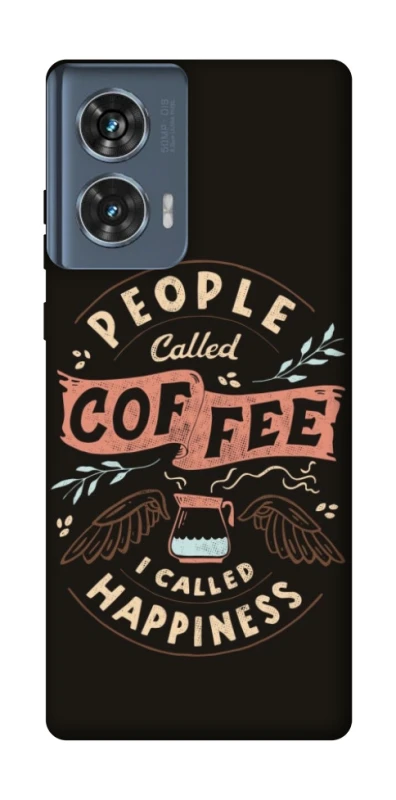Чохол на Motorola Edge 50 Сoffee happiness фото 1 з 1