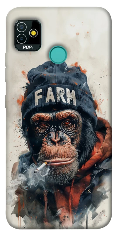 Чехол на TECNO POP 5 Шимпанзе v3 фото 1 из 1