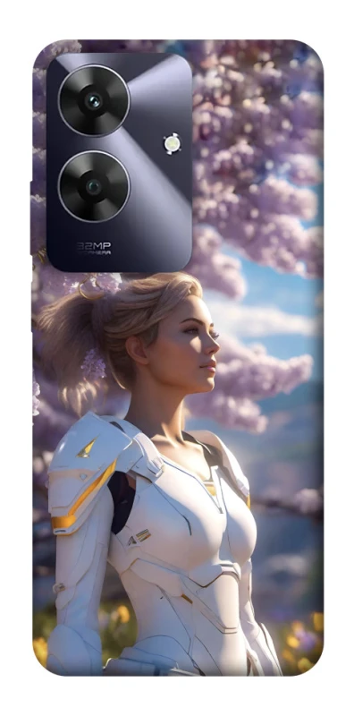Чохол на Realme Note 60 Cyber space girl ver.1 фото 1 з 1