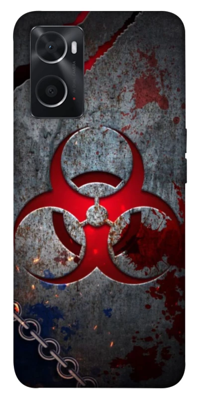 Чехол на Oppo A76 4G Радиация v3 фото 1 из 1