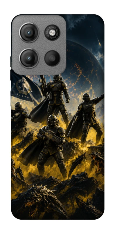 Чохол на Motorola Moto G15 Power HELLDIVERS фото 1 з 1