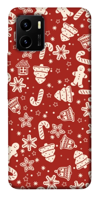 Чохол на Vivo Y15s Новорічний v3 фото 1 з 1