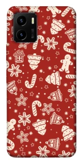 Чохол на Vivo Y15s Новорічний v3 фото 1 з 1