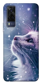 Чехол на Vivo Y53s Snow cat фото 1 из 1
