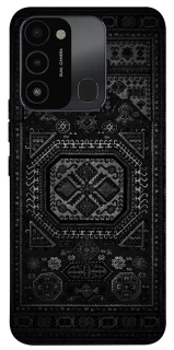 Чехол на TECNO Spark 8C Черный ковер фото 1 из 1