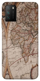 Чехол на Xiaomi Poco M3 Карта путешествий фото 1 из 1