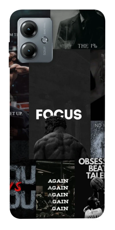 Чохол на Motorola Moto G14 Focus collage фото 1 з 1