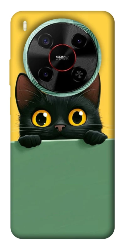 Чохол на ZTE Nubia V70 Max Black cat v2 фото 1 з 1