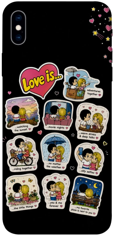 Чохол на Apple iPhone XS Max (6.5") Love is ver.4 фото 1 з 1